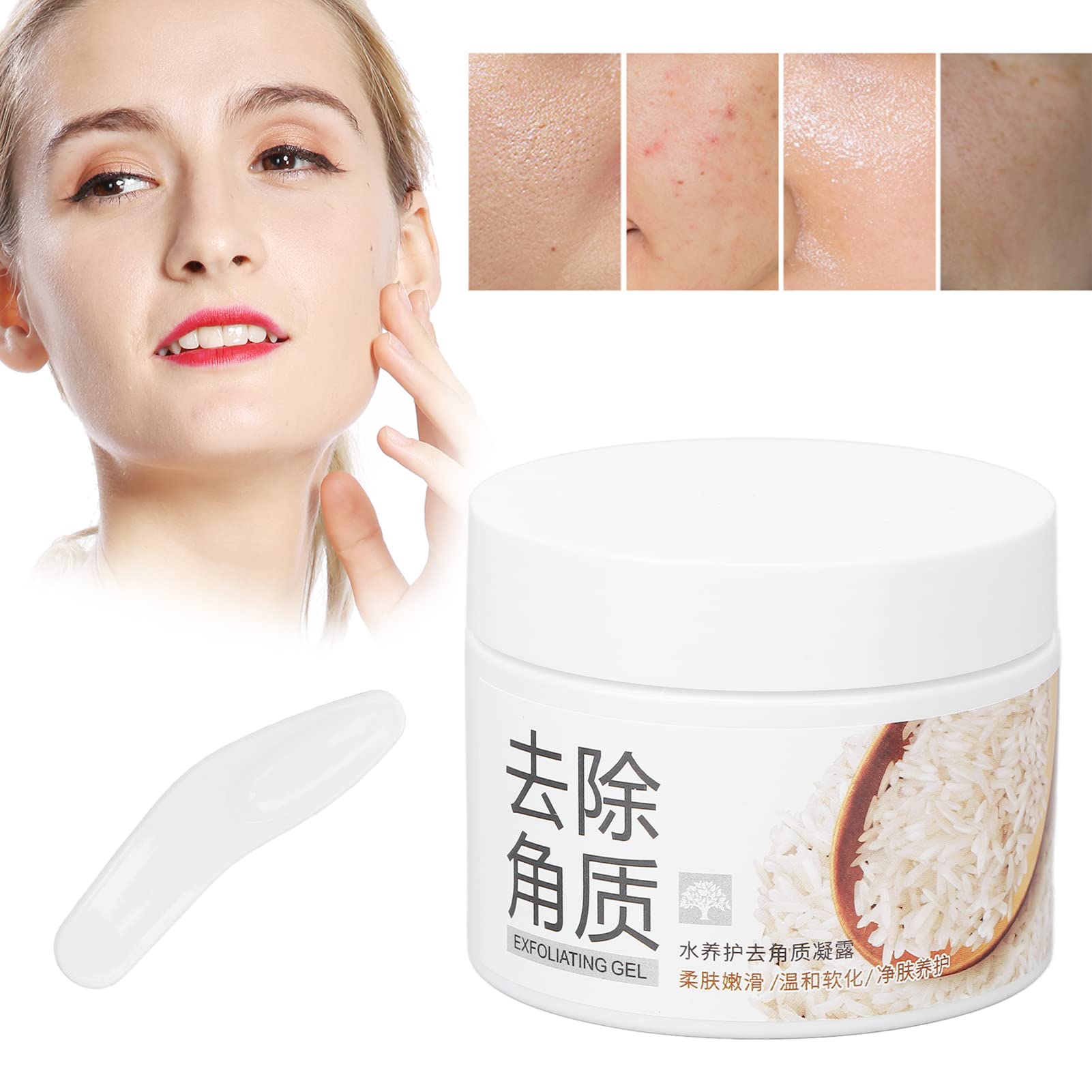Saluaqui Gel Esfoliante Viso Idratante Riso 139 g