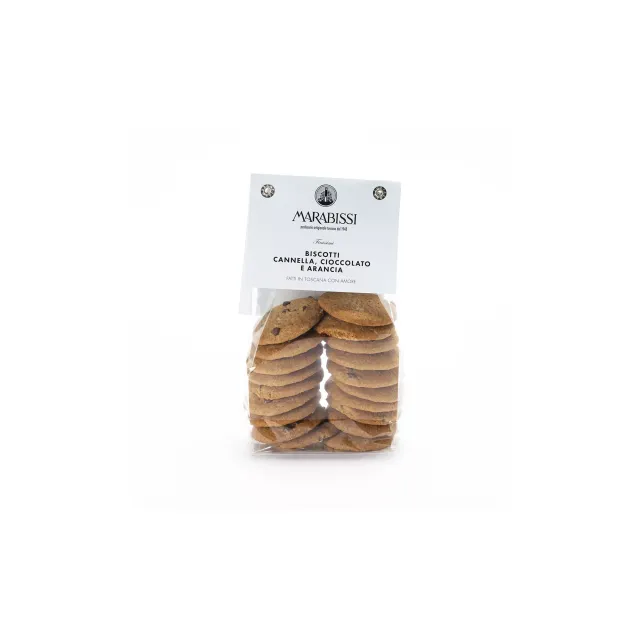 Marabissi biscotti cannella cioccolato arancia 200 g