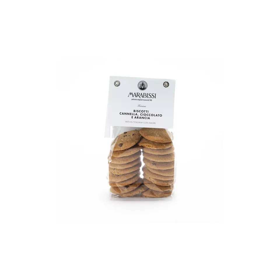 Marabissi biscotti cannella cioccolato arancia 200 g
