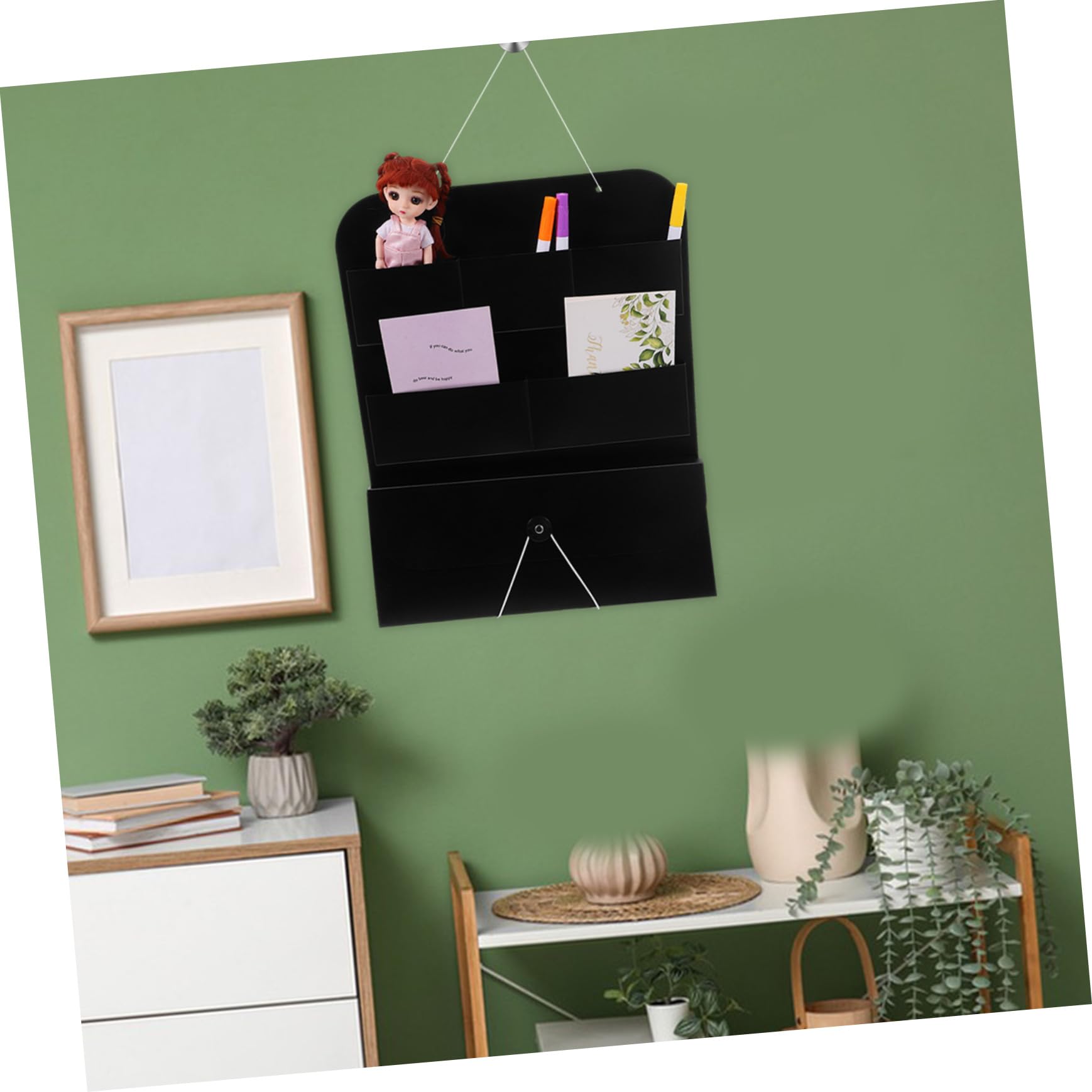 DOITOOL Organizer File da Parete PP Scomparti Multipli