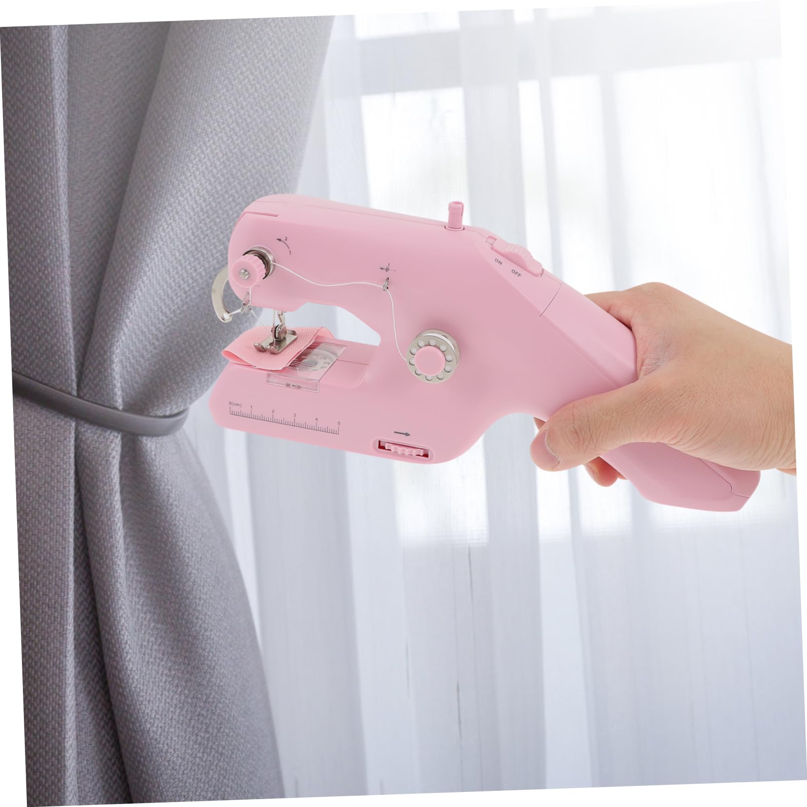 DOITOOL Mini Macchina da Cucire Elettrica ABS Portatile