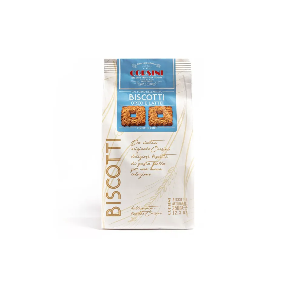 Forno Corsini Orzo e Latte frollini 350 g fibre