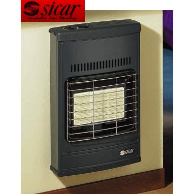GrecoShop Eco 40 stufa a gas metano murale infrarossi