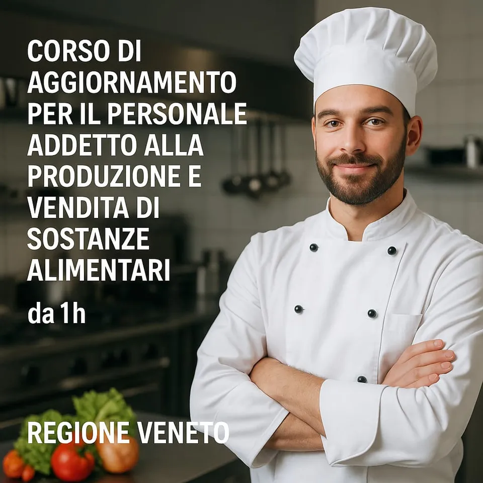 Adifer Aggiornamento manipolazione alimenti Veneto corso HACCP