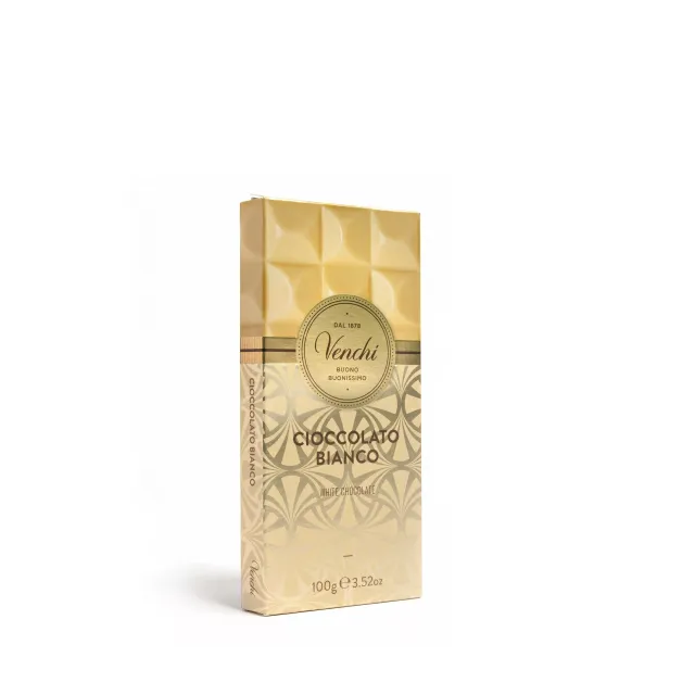 Venchi tavoletta cioccolato bianco 100 g senza glutine