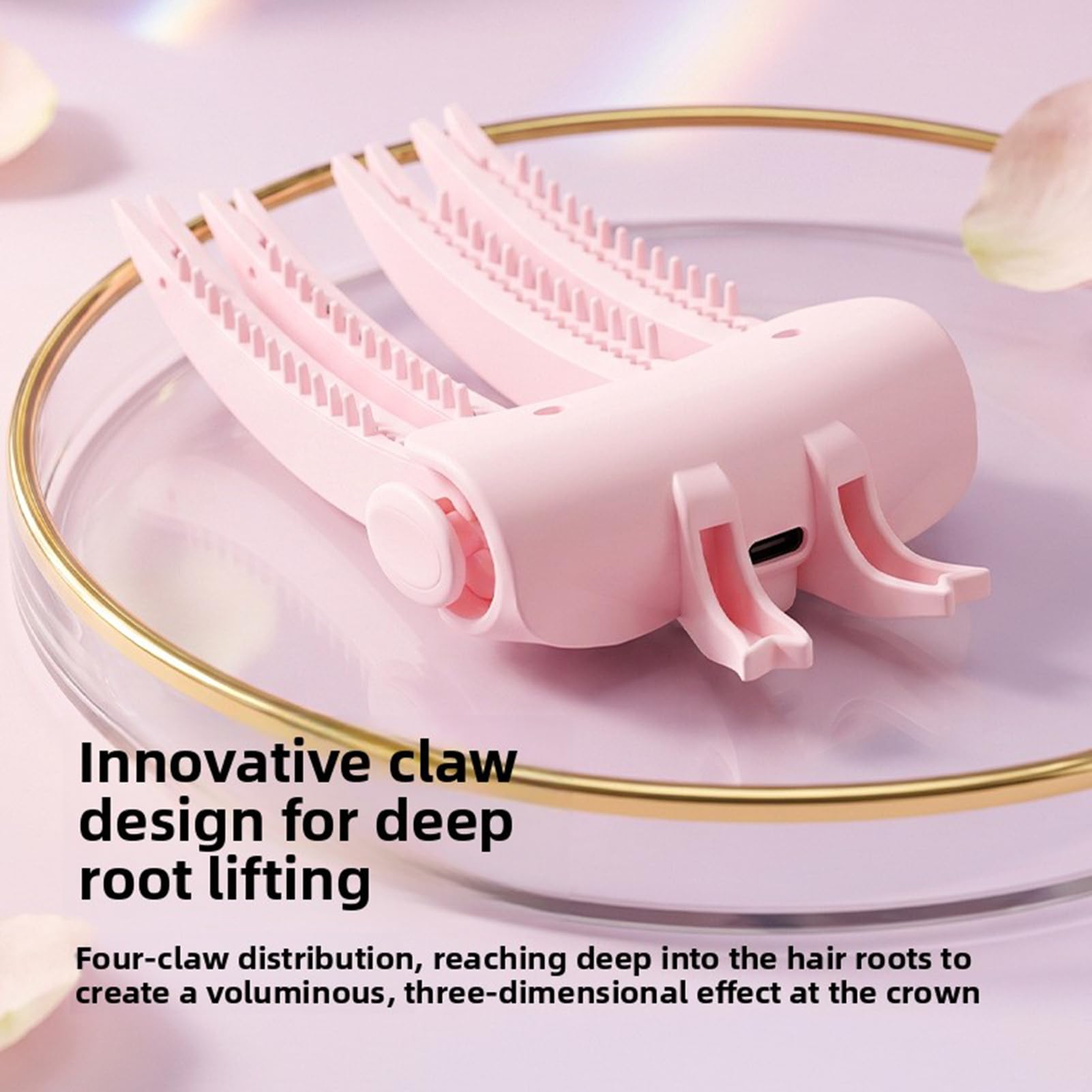 Saluaqui Clip Volumizzante Riscaldata 4 Denti 2 Temperature