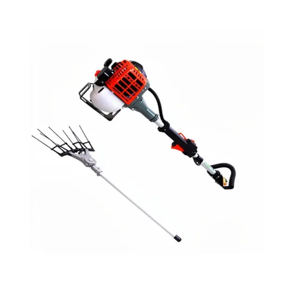 GrecoShop motoabbacchiatore scuotiolive a scoppio 51,7cc asta 145 cm