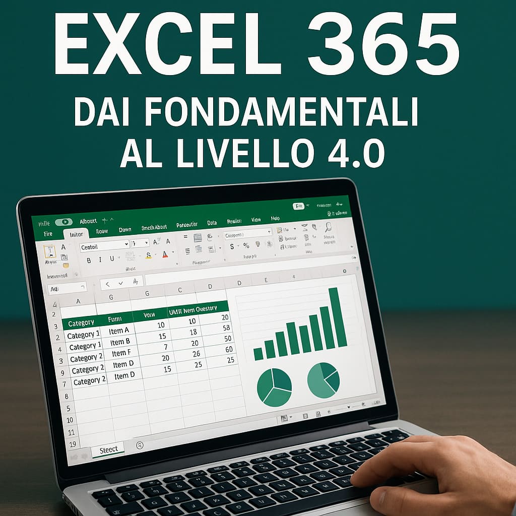 Adifer Excel 365 dai fondamentali al livello 4.0 corso PMI