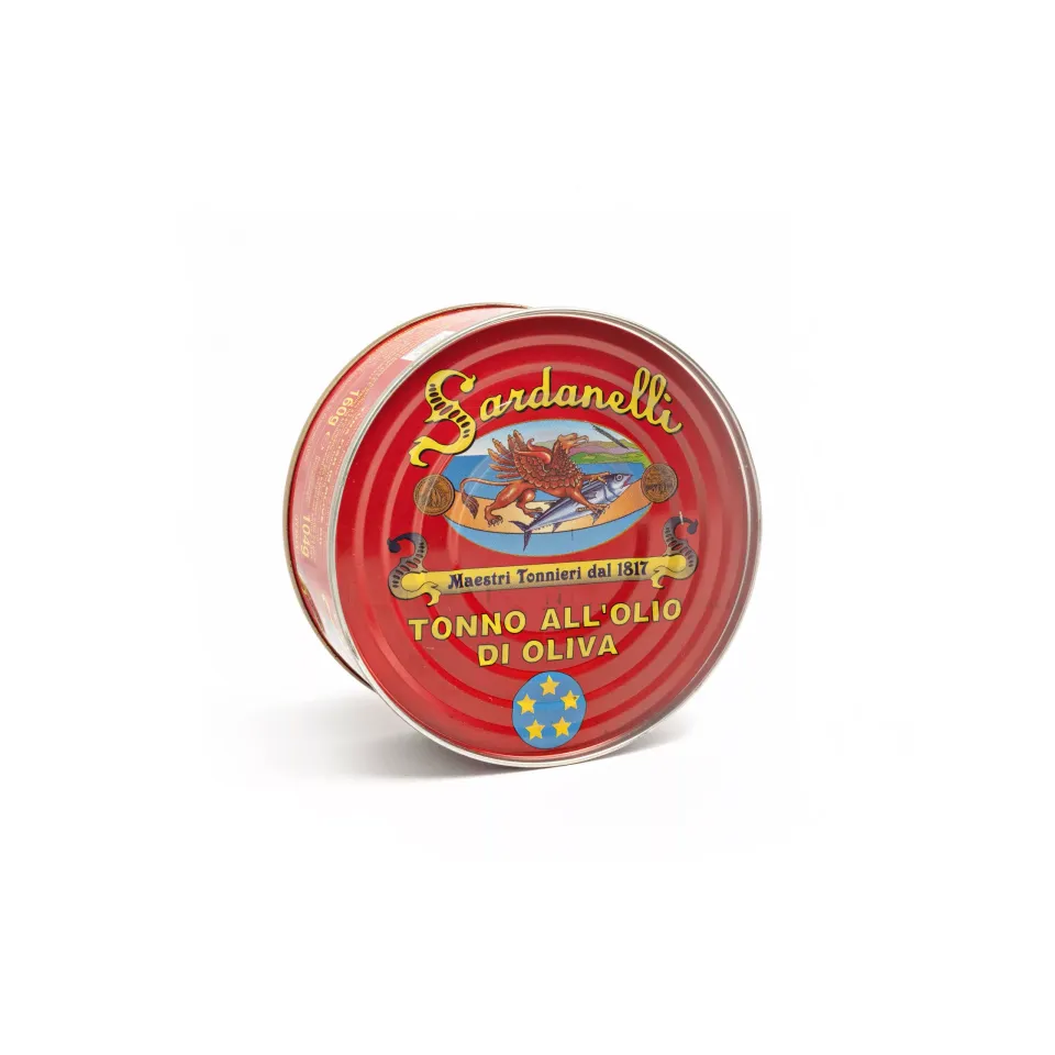 Intertonno Cinque Stelle tonno scatola 160 g pinna gialla