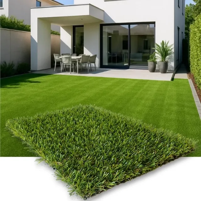 GrecoShop prato sintetico 2x5 m erba 20 mm drenante