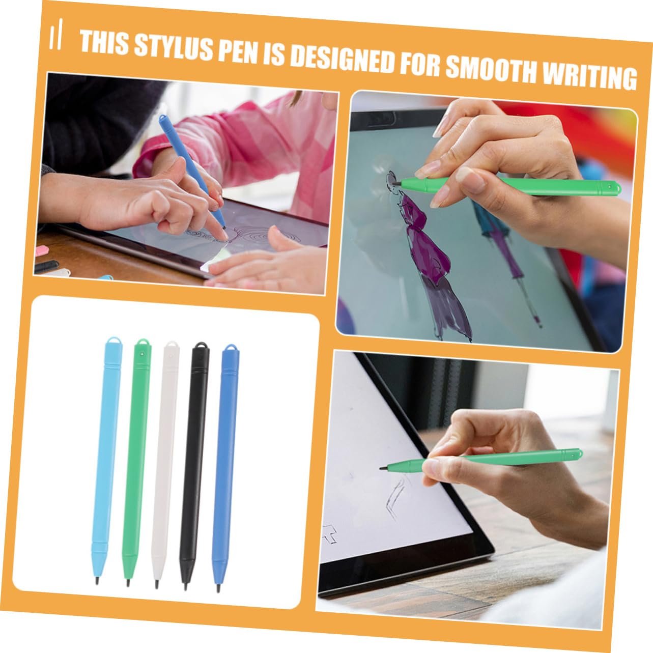 DOITOOL Penne stilo touch screen 10 pezzi colorate
