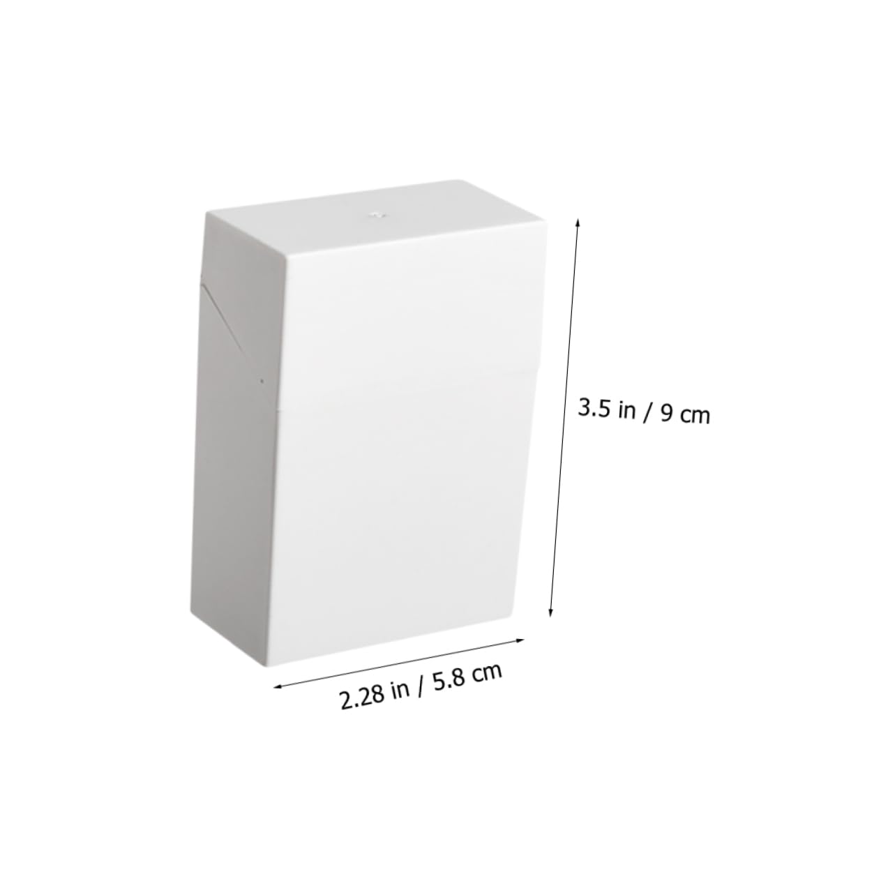DOITOOL Scatole Cucito Plastica Bianca 3 Pezzi 9x5,8 cm