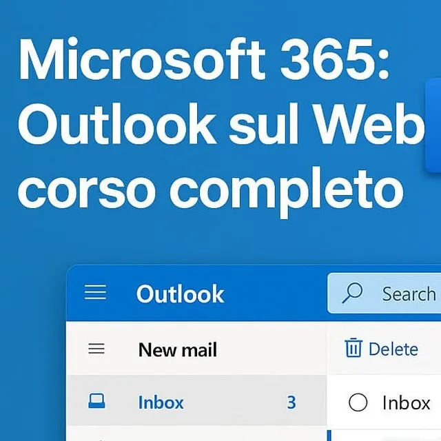 Adifer Microsoft 365 Outlook sul Web corso completo online