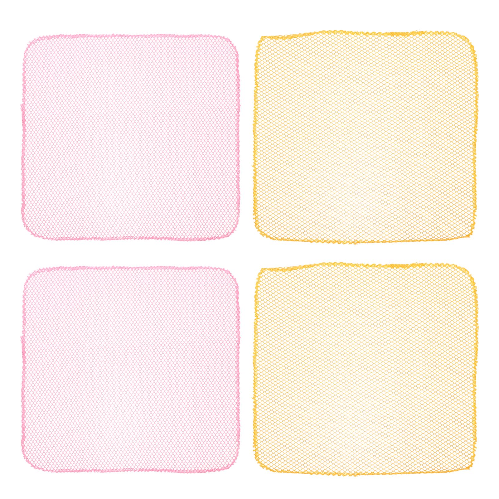 Doitool Strofinacci Cucina Microfibra 4 Pezzi Rete Assorbenti