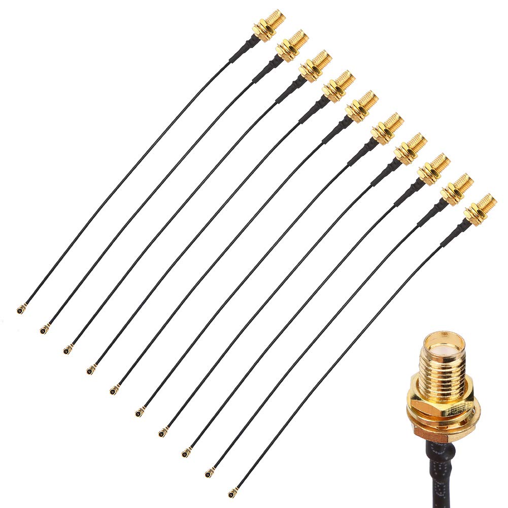 Saluaqui cavo adattatore RF SMA 15 cm 10 pezzi ottone