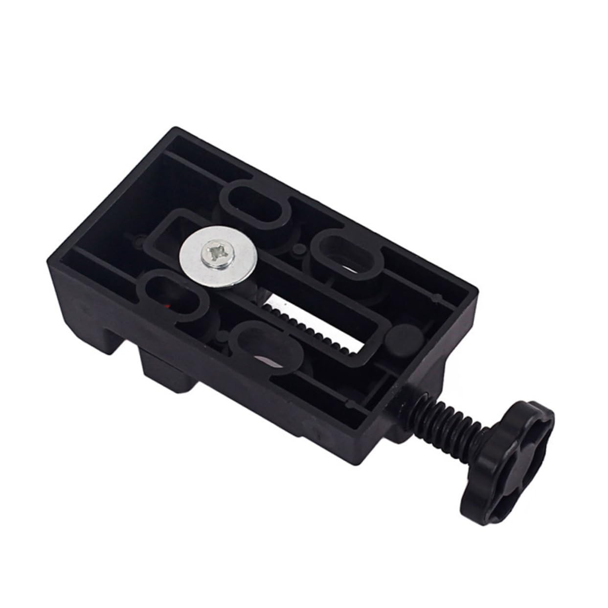 DOITOOL mini morsa da banco ganasce plastica nera per hobby