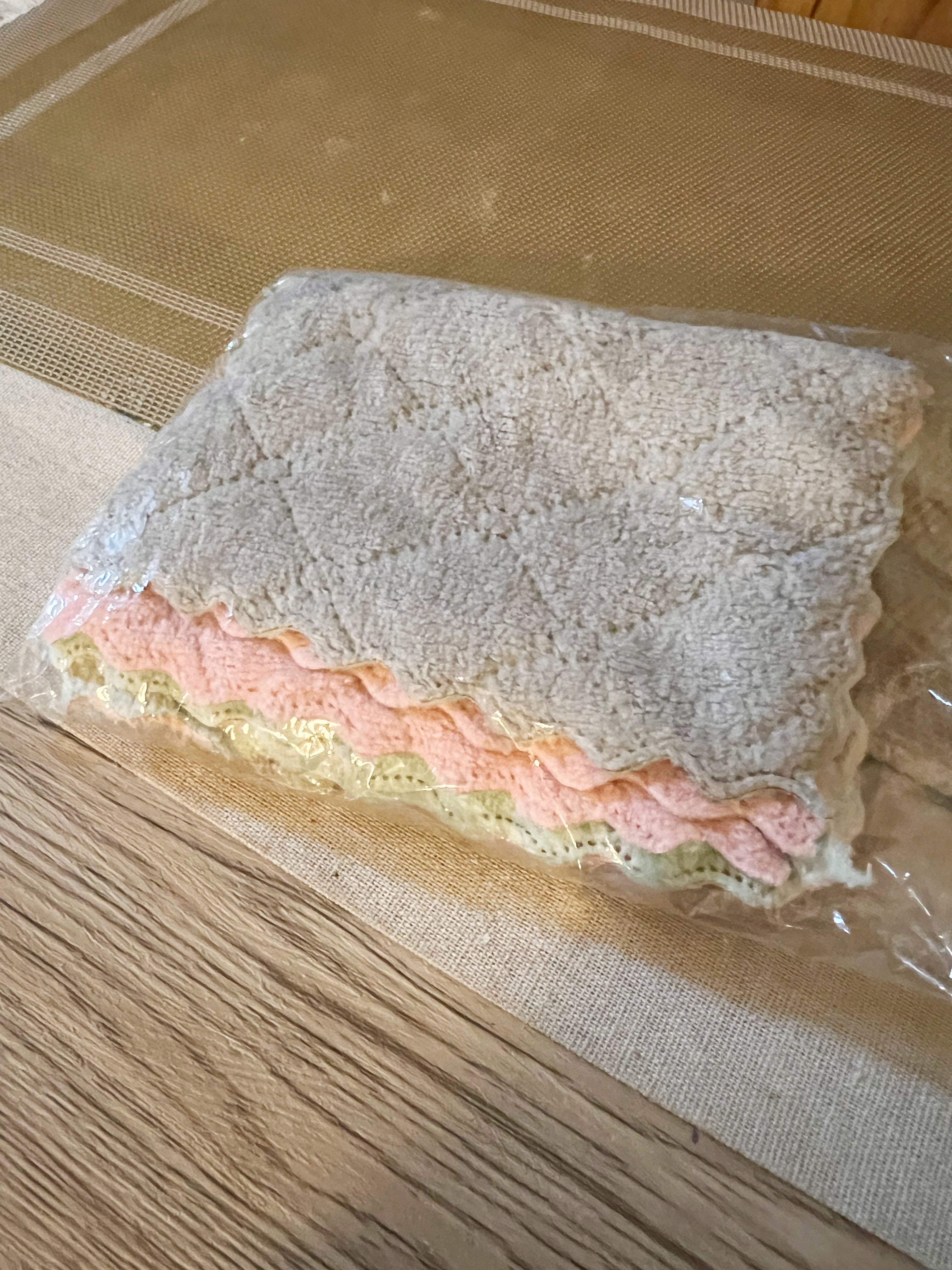 Yexati panni cucina in bambù 5 pezzi assorbenti