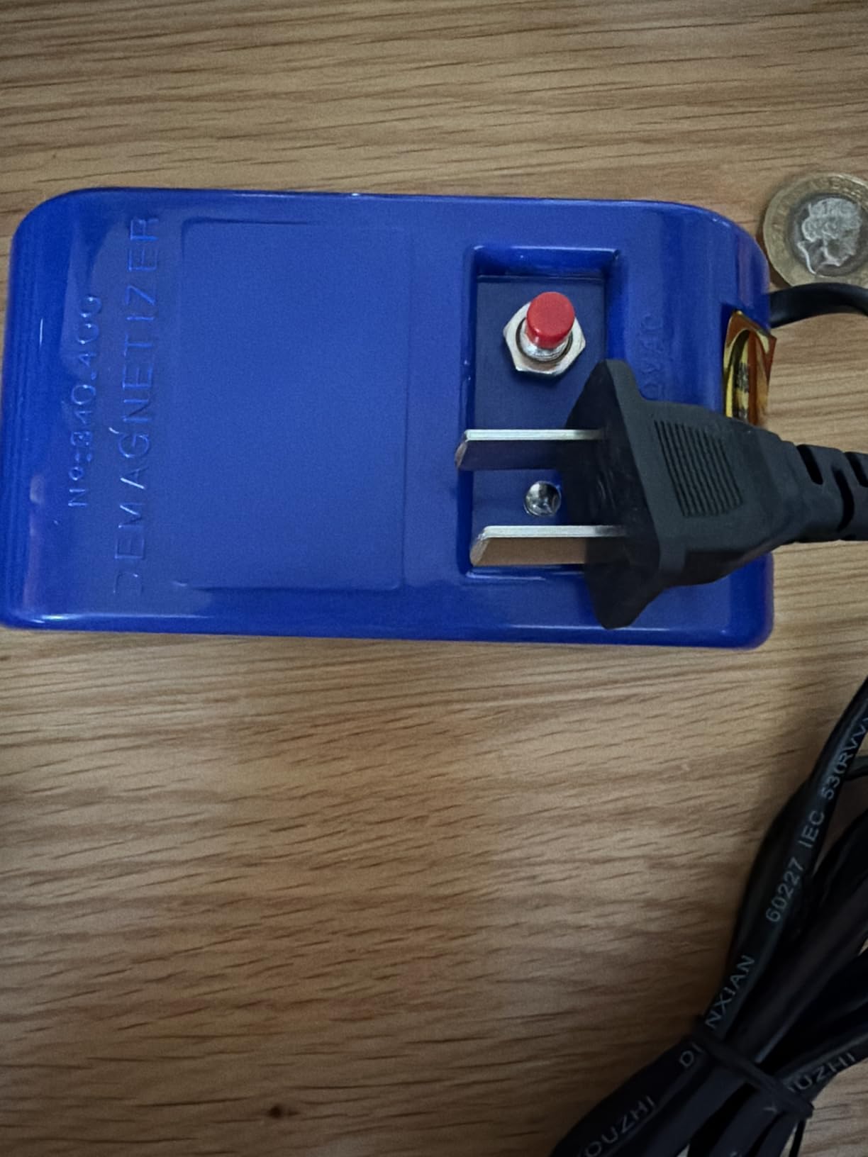 Saluaqui Smagnetizzatore Orologi Meccanici Blu 110/220 V