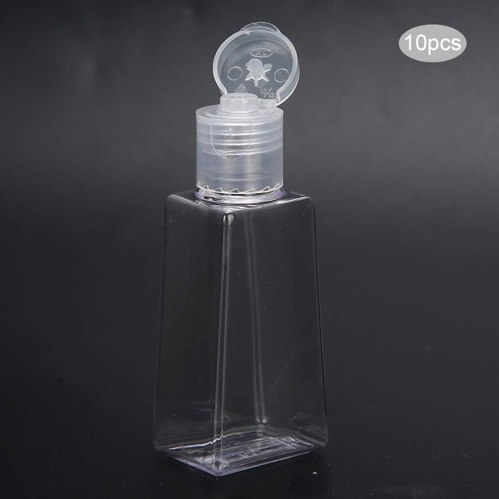 Saluaqui Flaconi Viaggio 30 ml Trasparenti 10 Pezzi Antigoccia