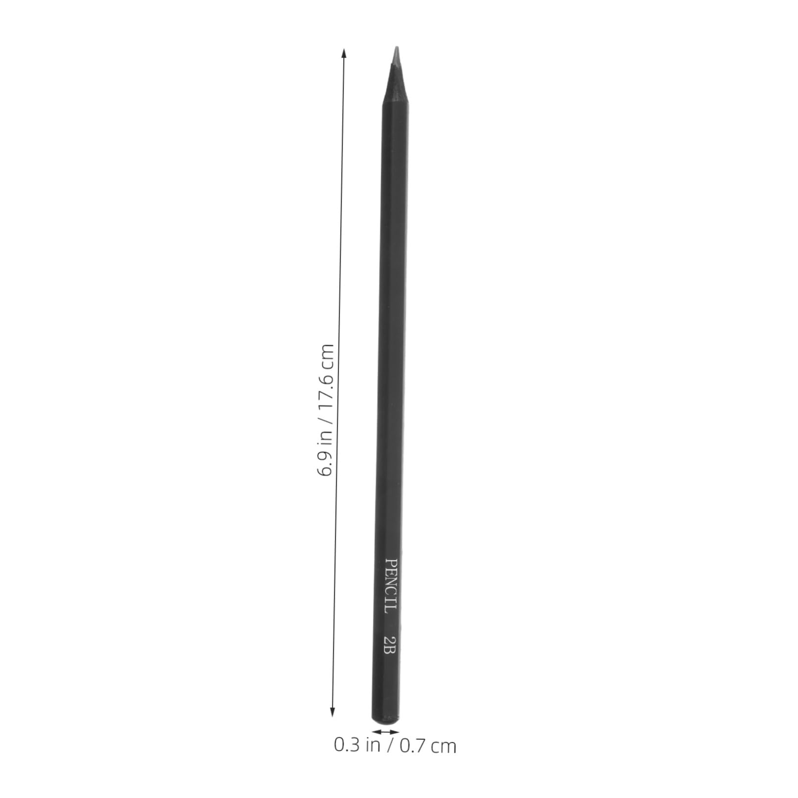 DOITOOL matite esagonali 2B 10 pezzi legno nere disegno