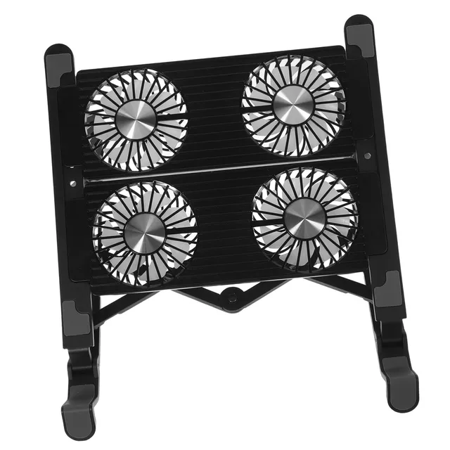 DOITOOL base raffreddamento laptop nera pieghevole USB