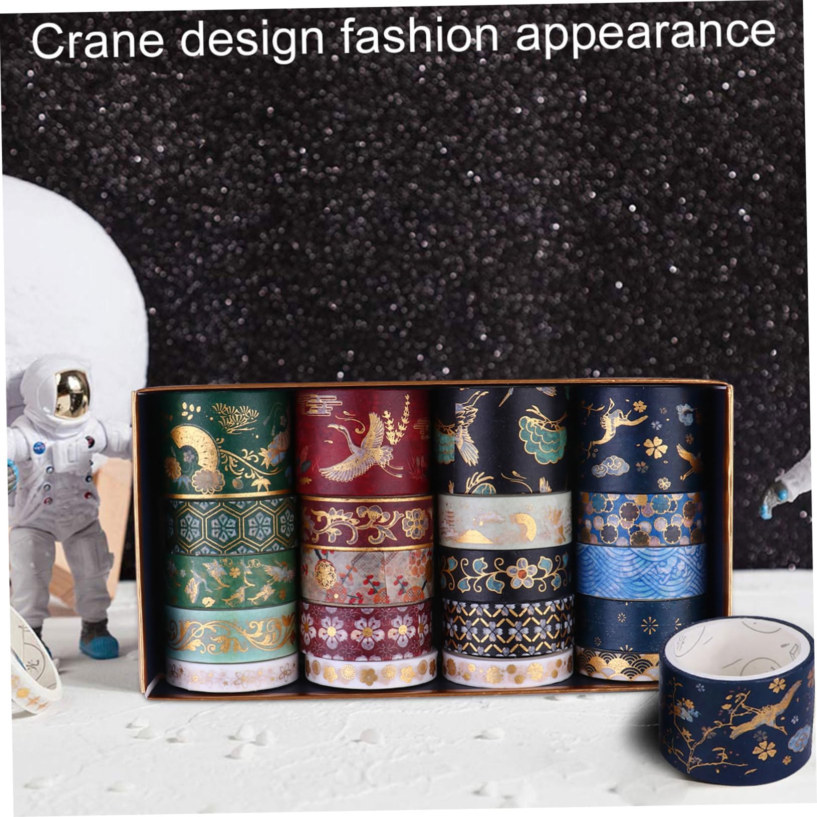 DOITOOL Nastro Washi Decorativo Bronzato Carta Set 20 Pezzi