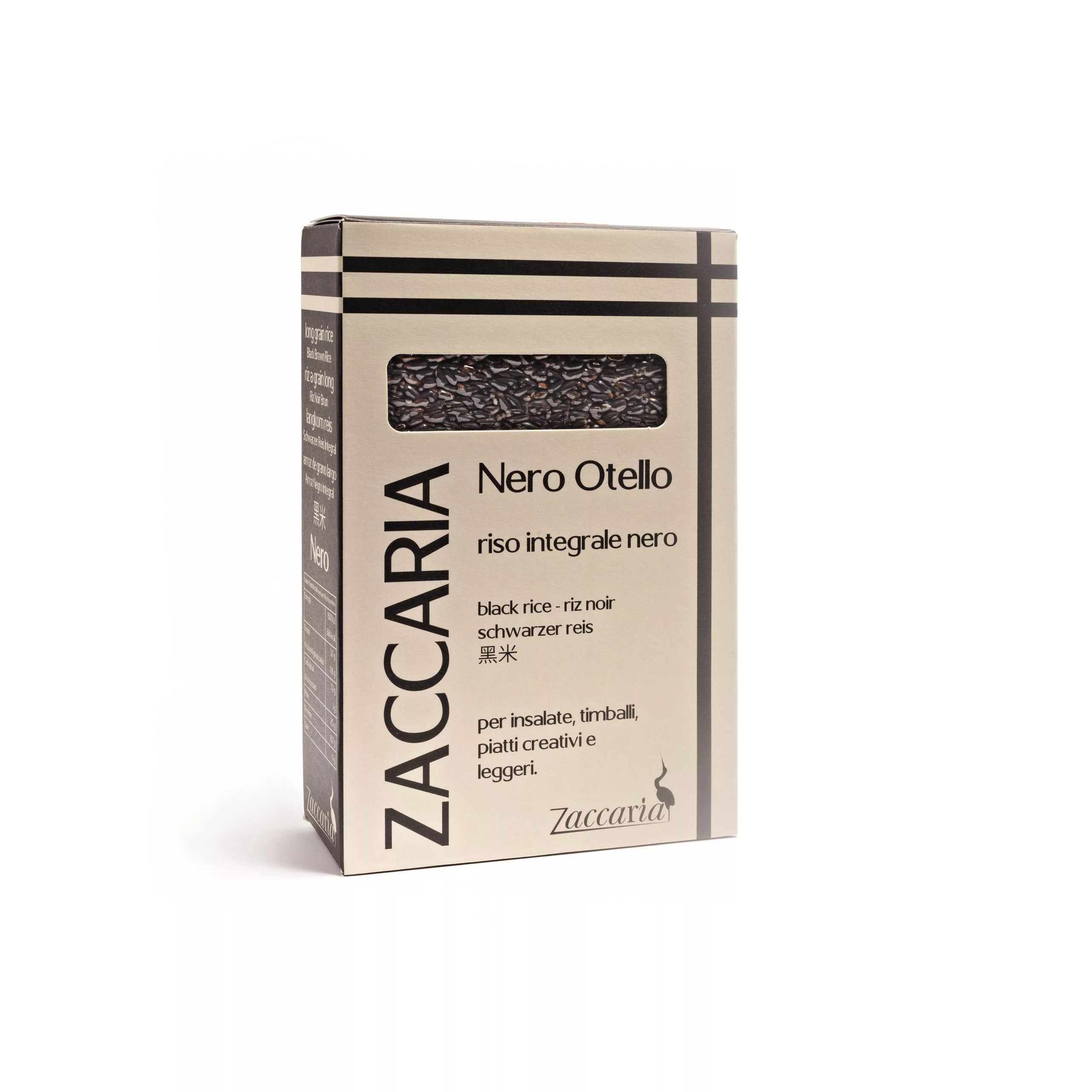 Zaccaria Otello riso nero integrale 1 kg fibre