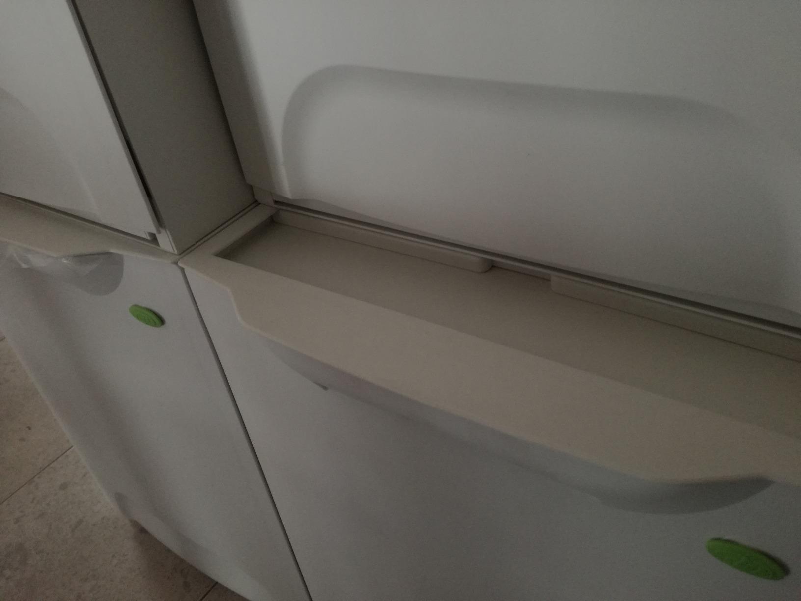 GrecoShop Binster pattumiera differenziata 4 moduli bianca