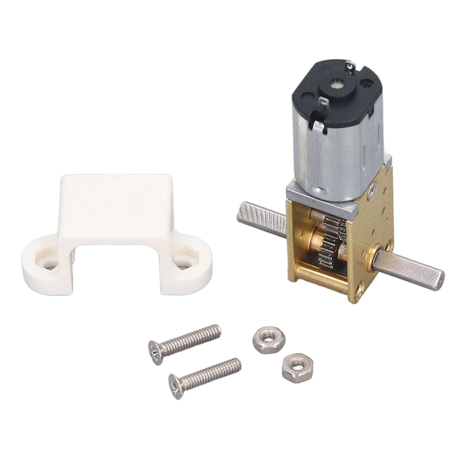 Saluaqui motoriduttore DC 12V 60 giri/min doppio albero