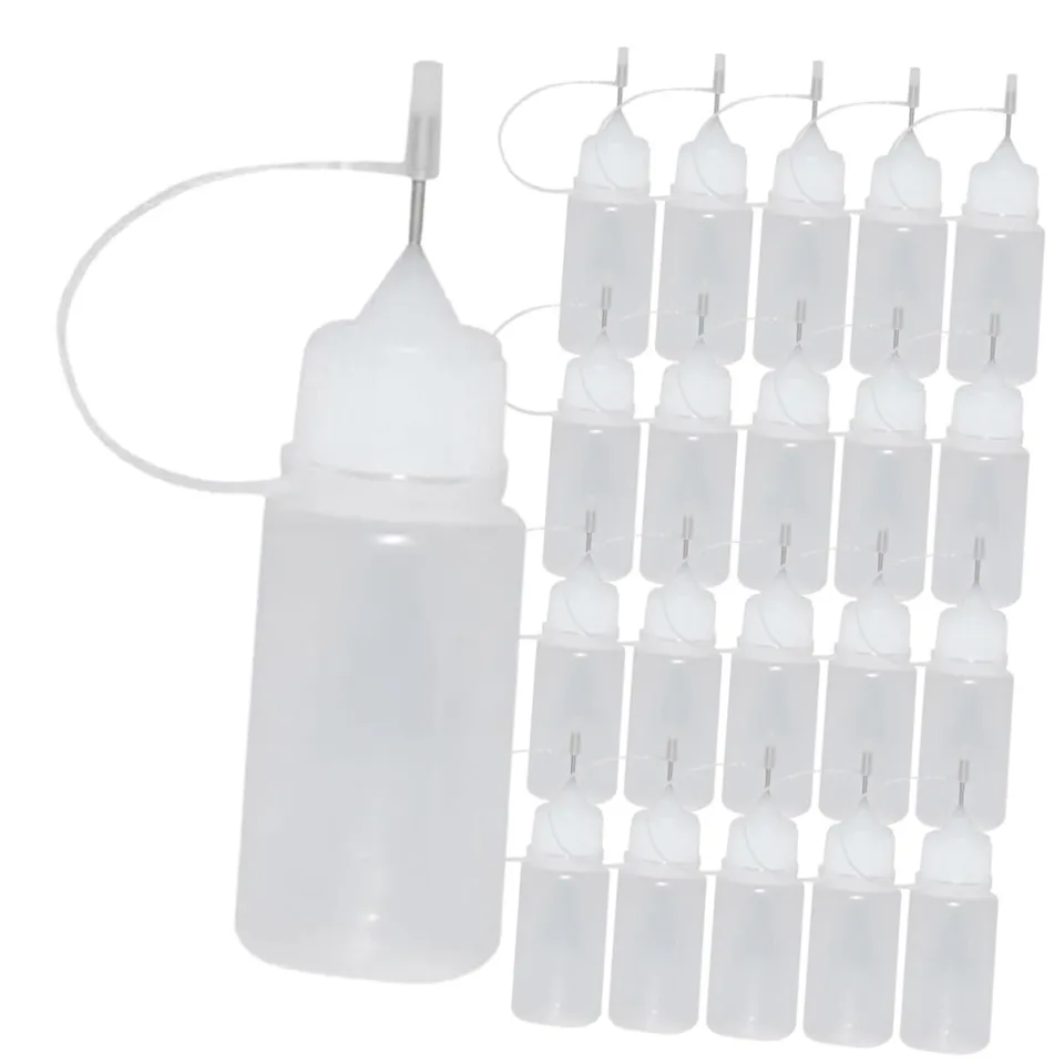 DOITOOL Flaconi Applicatori Precisione Punta Fine 30 Pezzi 3x3x9