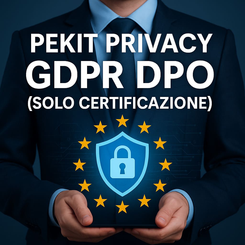 Adifer Pekit Privacy GDPR DPO certificazione solo esame