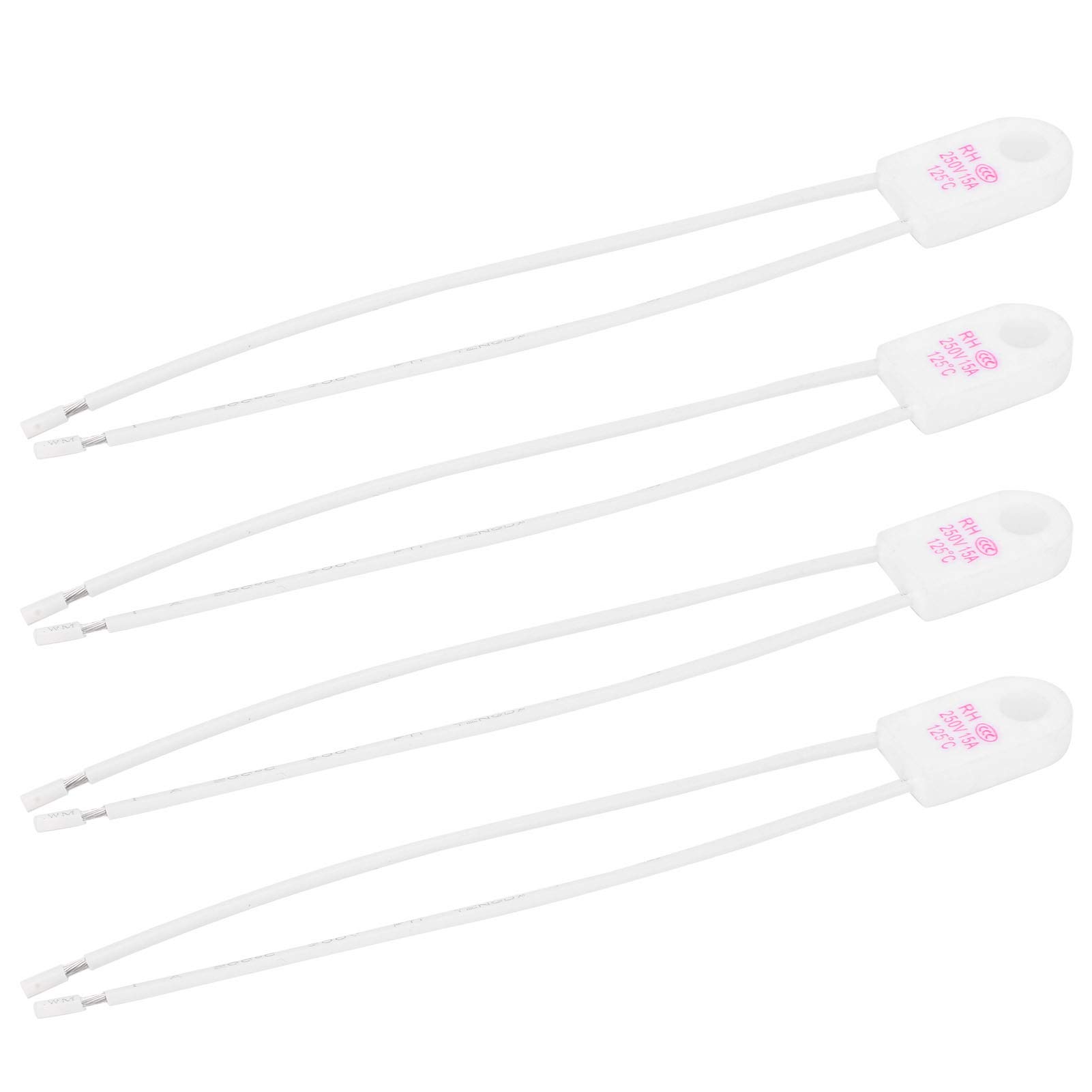 Saluaqui fusibili termici ceramici 4 pezzi 250V 15A