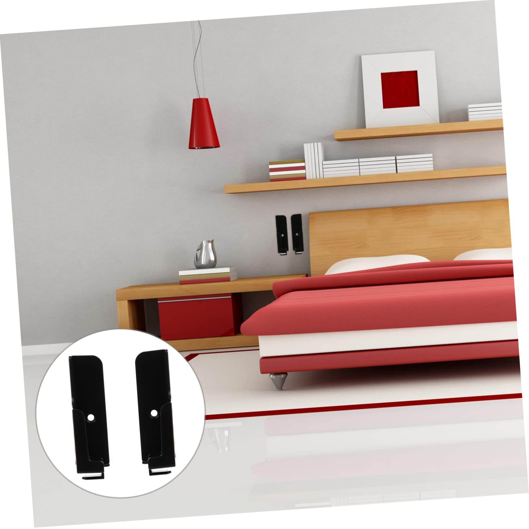 DOITOOL Supporto Parete Tablet Smartphone ABS Adesivo Viti