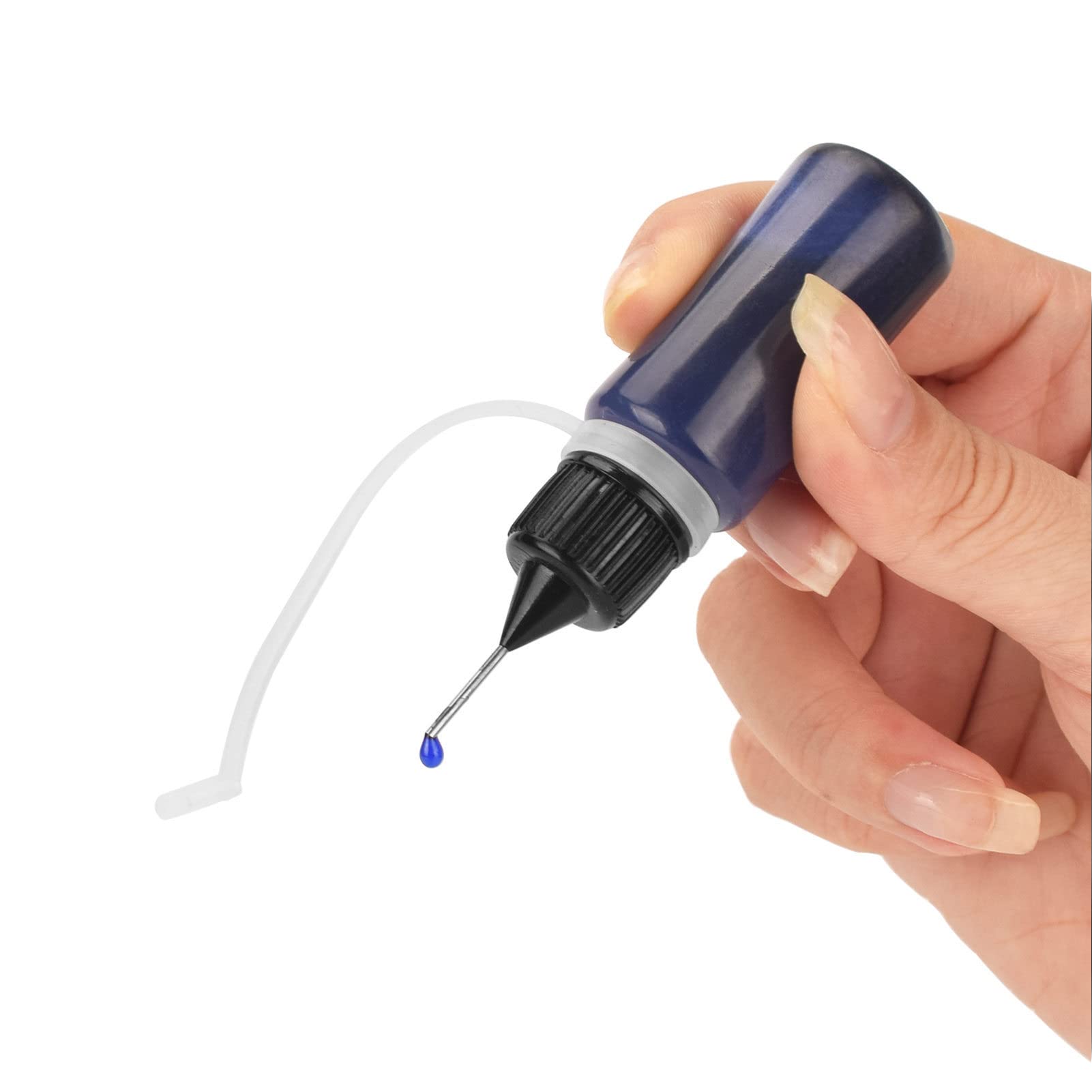 Saluaqui flaconi contagocce ago 10 ml 10 pezzi traslucidi