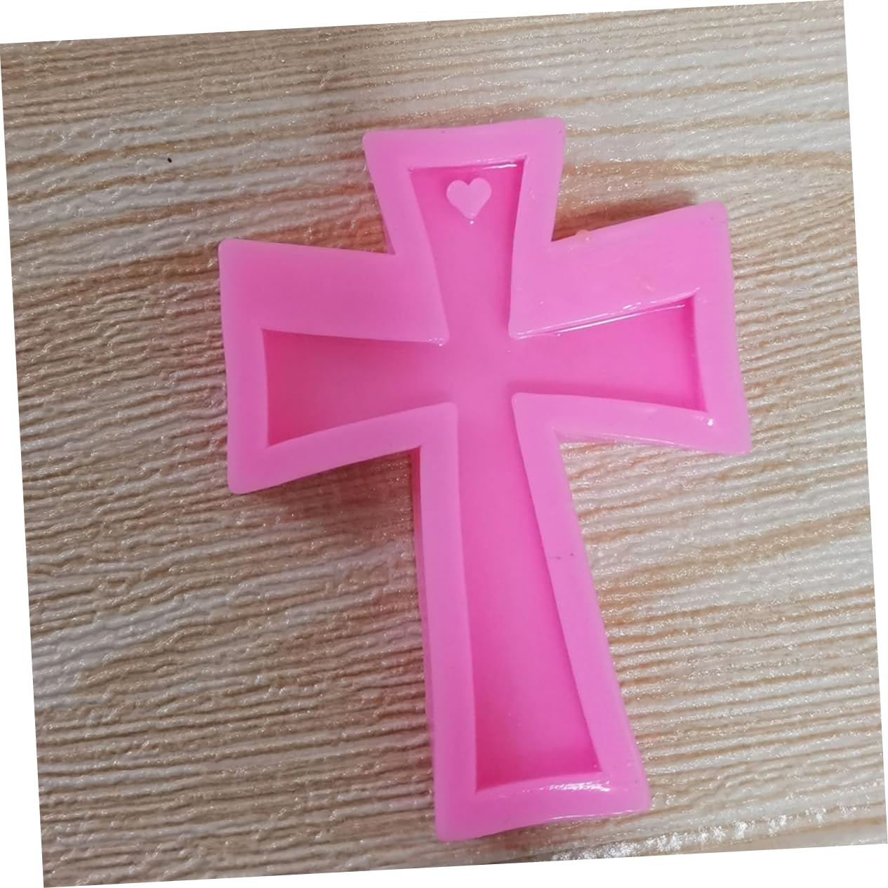 DOITOOL Stampo Silicone Croce Nastro Rosa 4 Pezzi