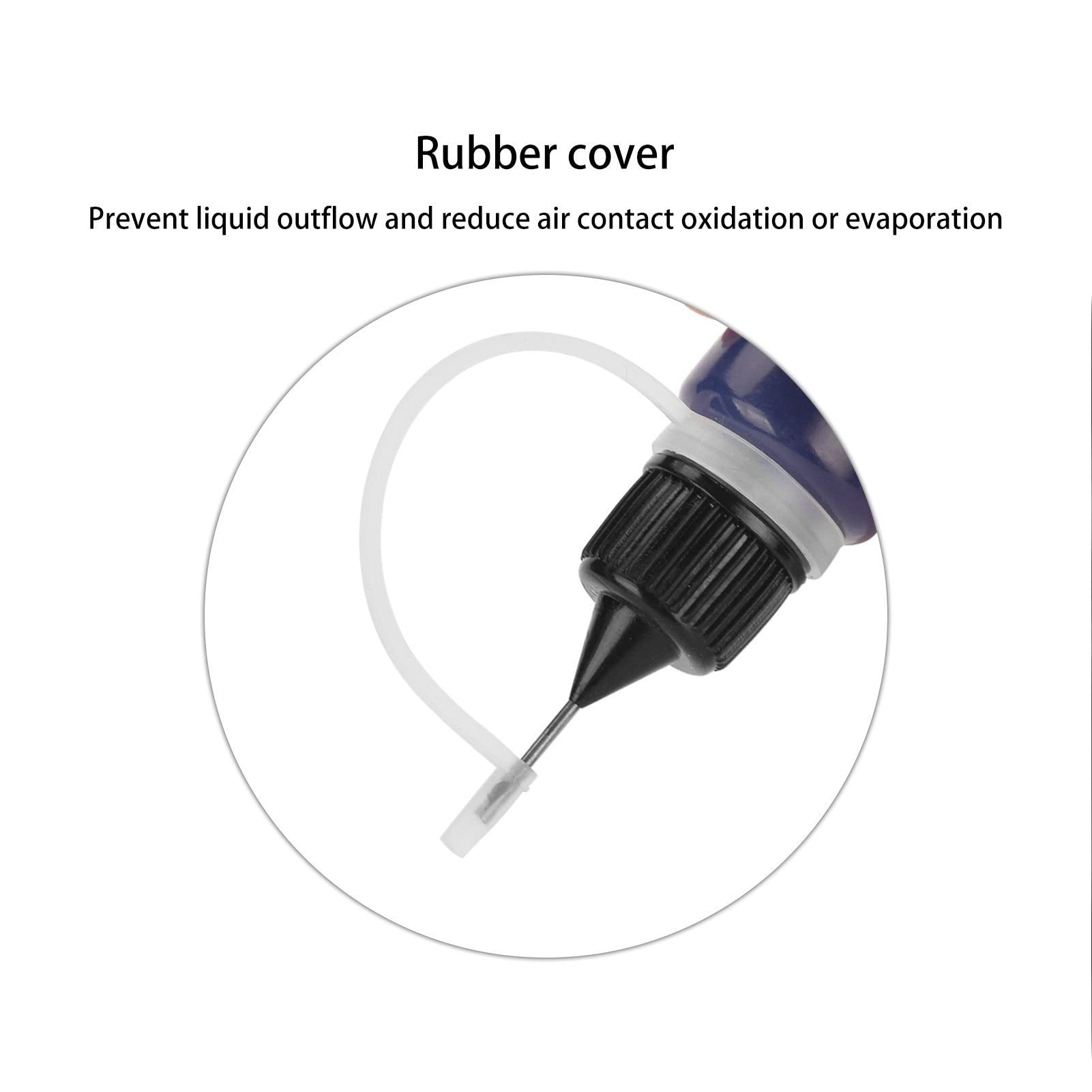 Saluaqui flaconi contagocce ago 10 ml 10 pezzi traslucidi