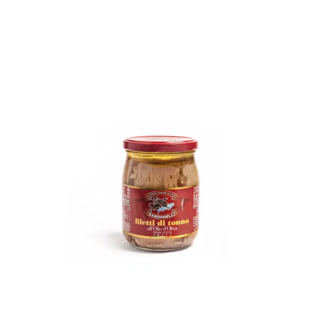 Intertonno Filetti di tonno pinna gialla 540 g vetro