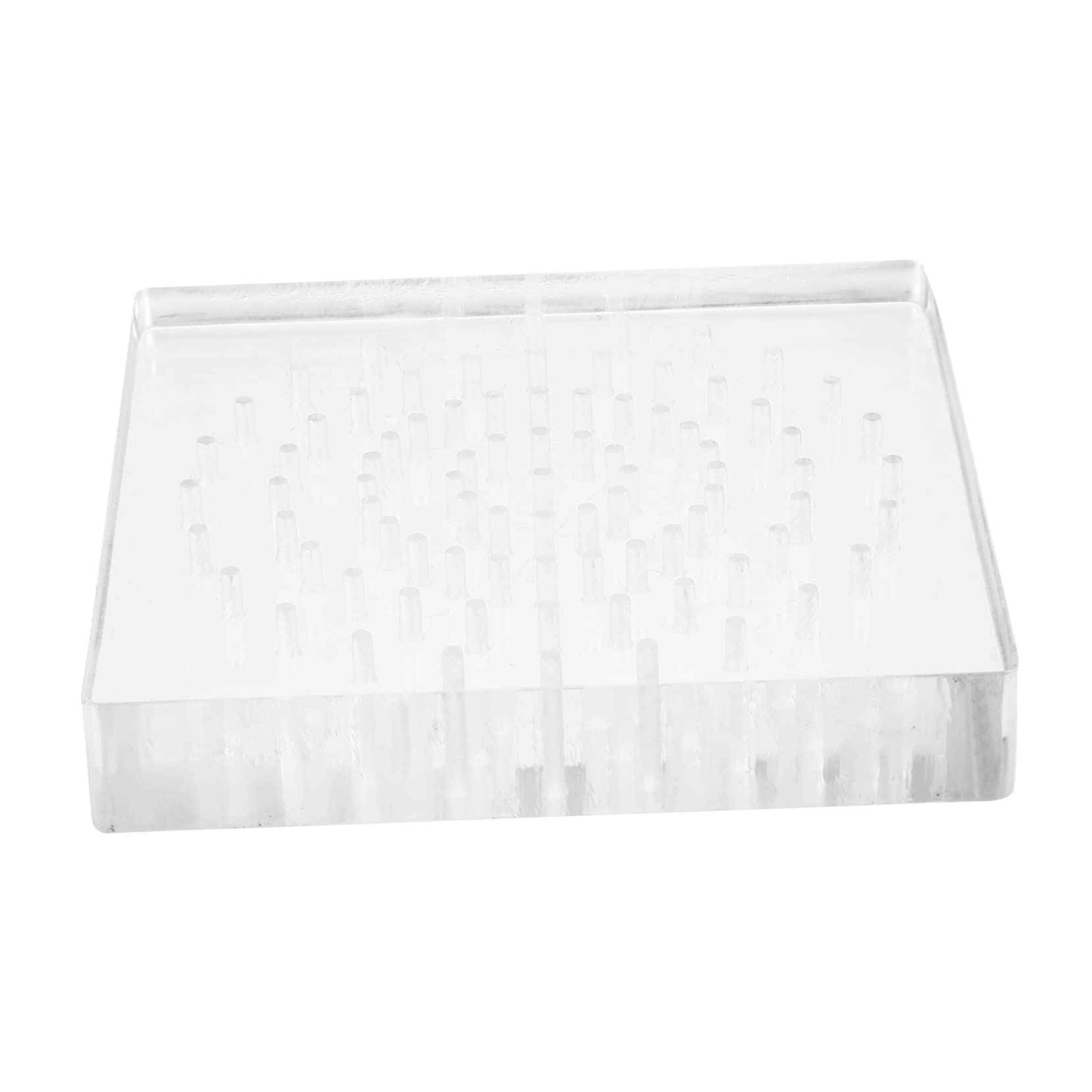 DOITOOL Base Acrilica Espositore Figure 10x10 cm Trasparente