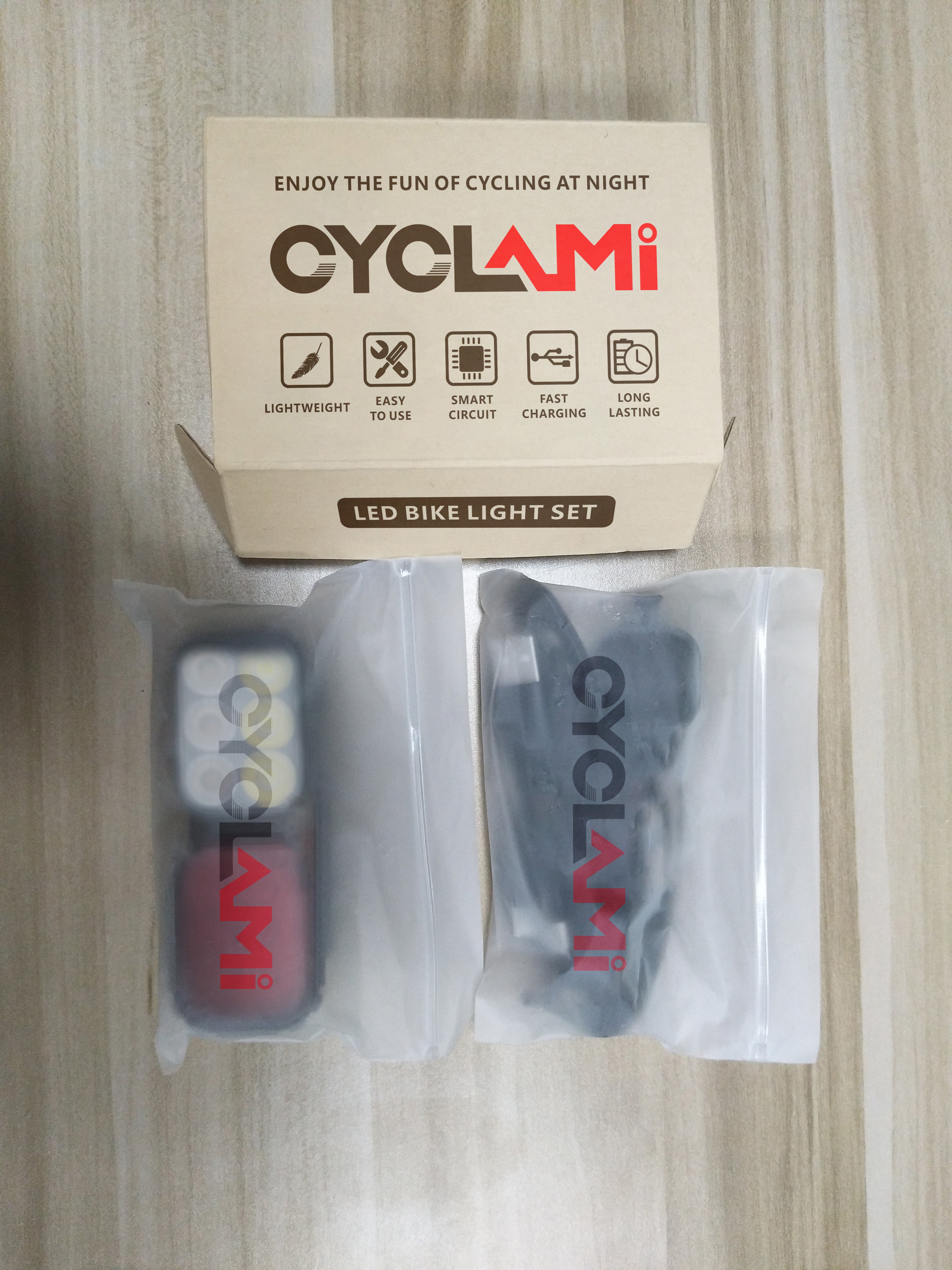 Yexati Cyclami Luci Bici Anteriore Posteriore Ricaricabili