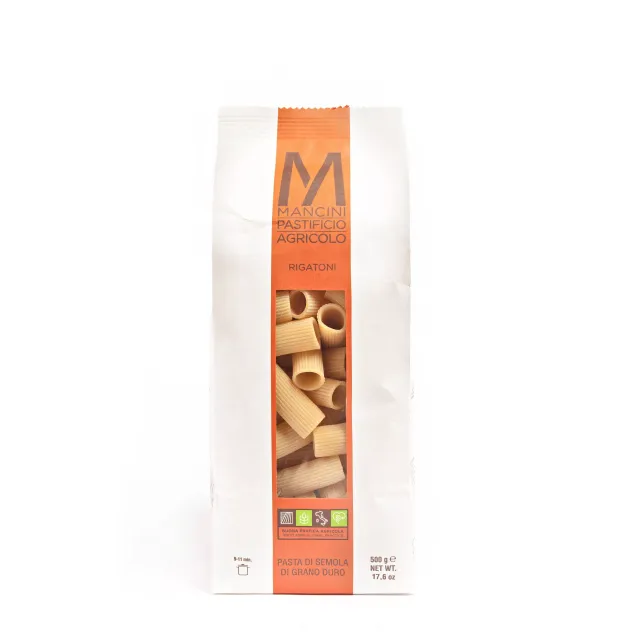 Mancini Rigatoni pasta bronzo 500 g grano duro