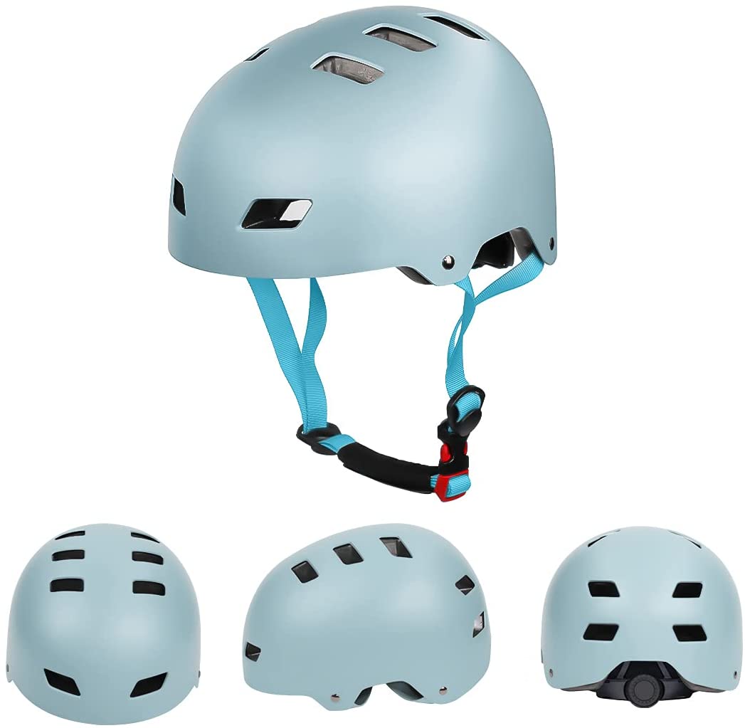 Yexati Casco Bici Skateboard 2 Imbottiture Multisport