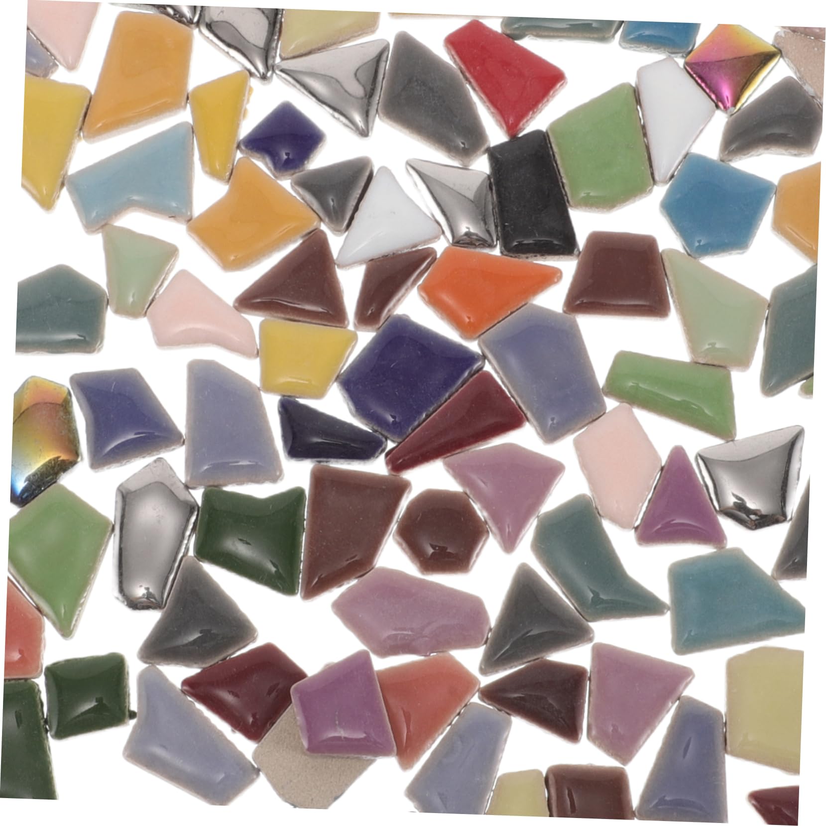 DOITOOL Tessere Mosaico in Ceramica Colori Assortiti Irregolari