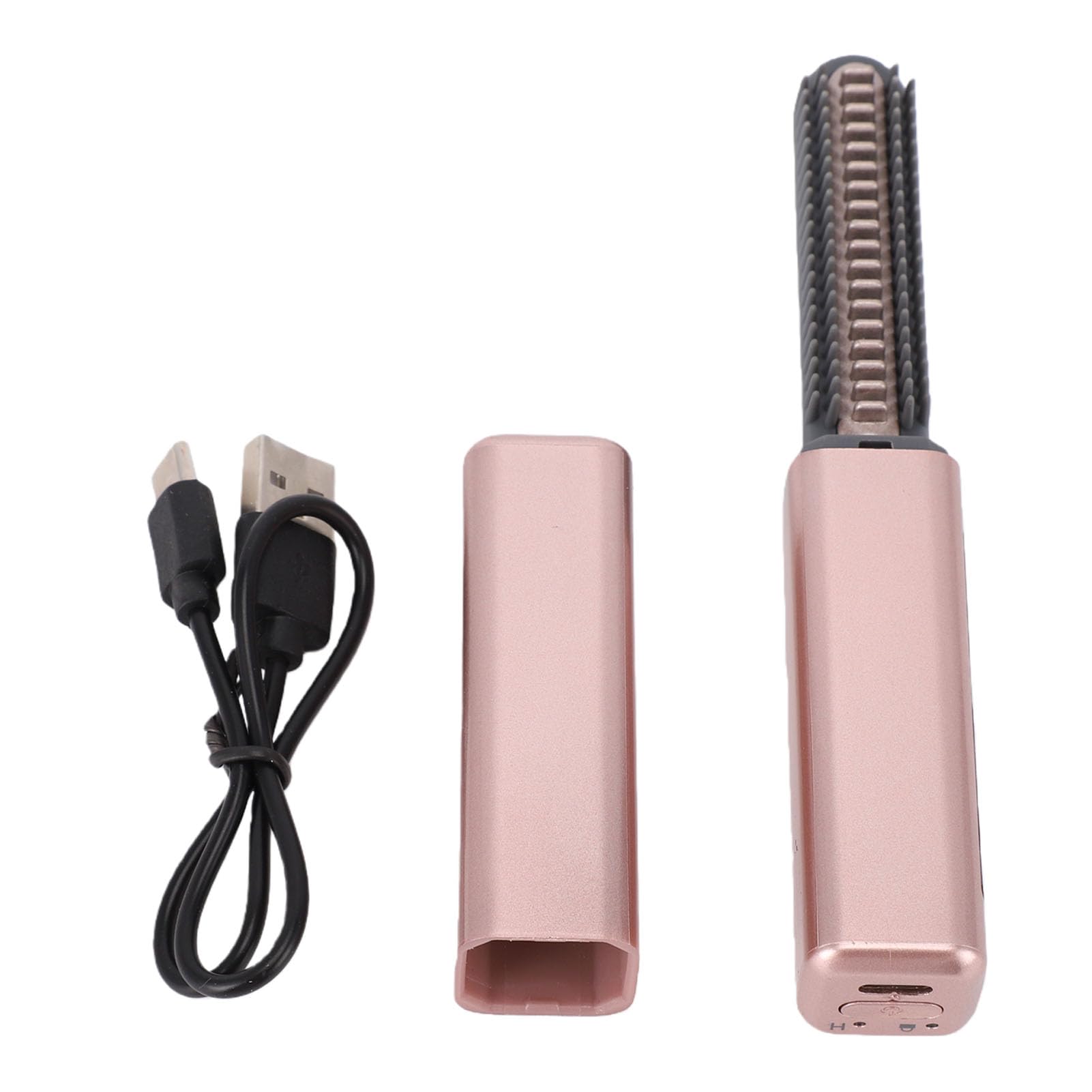 Saluaqui mini piastra capelli senza fili oro rosa 180°C