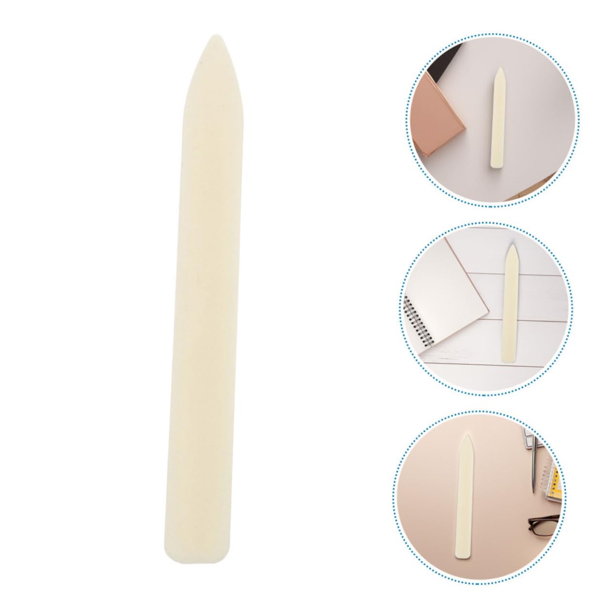 DOITOOL Piegacarta Plastica Origami 4 Pezzi 20,5 cm Beige