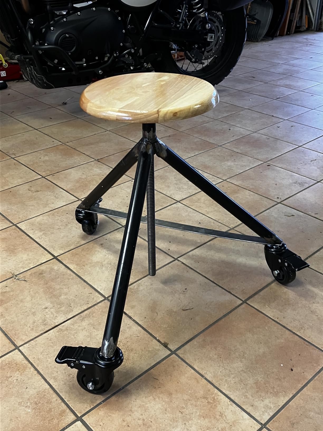 DOITOOL Seduta Legno Rotonda Ricambio Sgabello 29,5cm