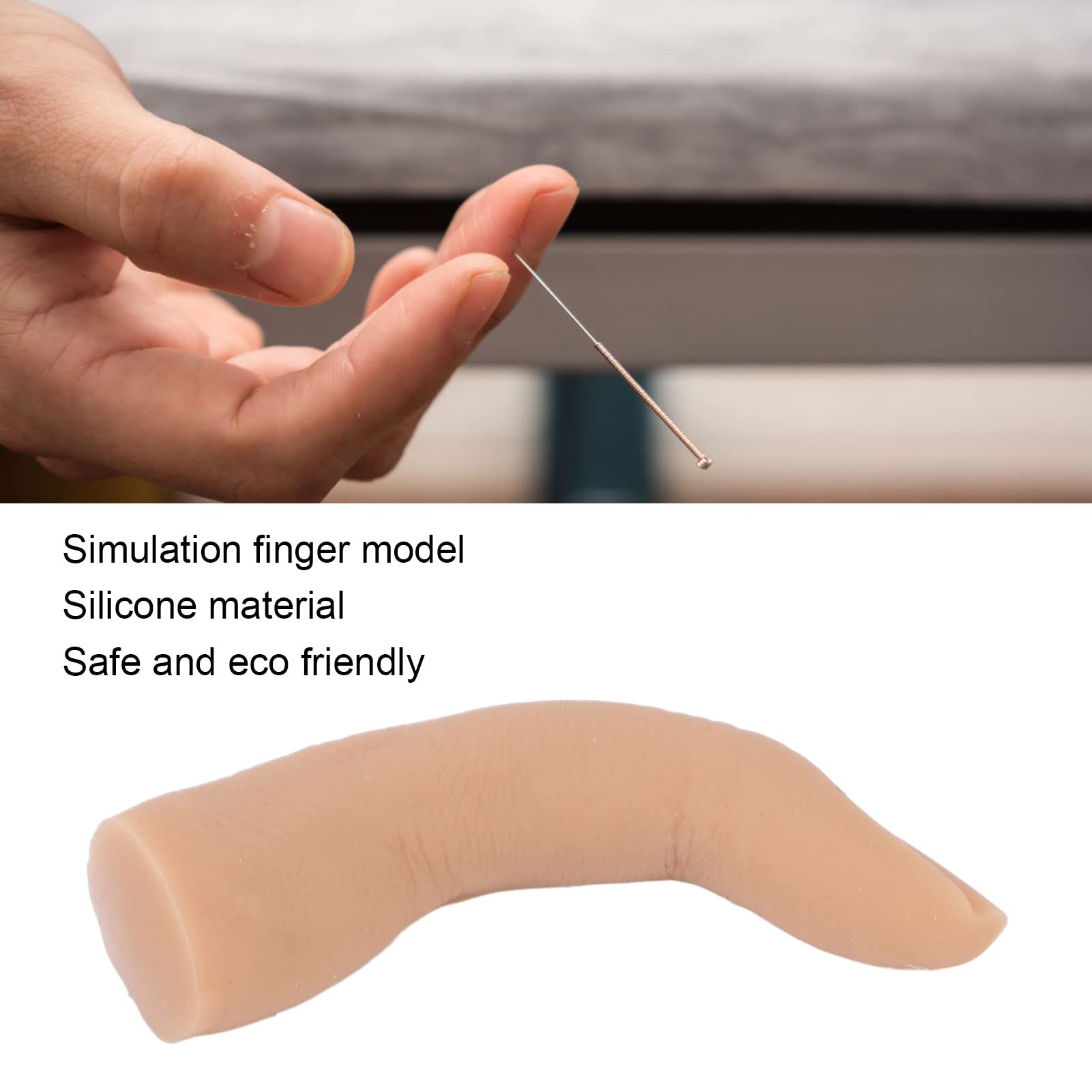 Saluaqui Dito Silicone Pieghevole Pratica Tattoo Unghie