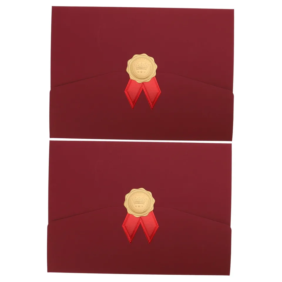 DOITOOL portadiplomi copertina certificati cartone 2 pz