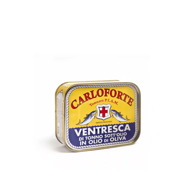 Tonnare P.I.A.M. Ventresca Tonno Rosso 350 g Sott’olio