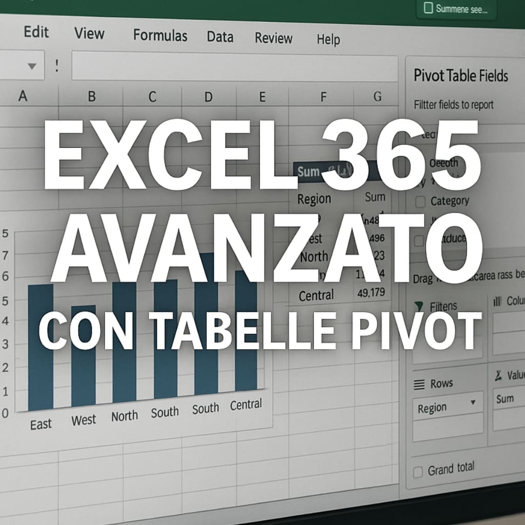 Adifer Excel 365 corso avanzato tabelle Pivot