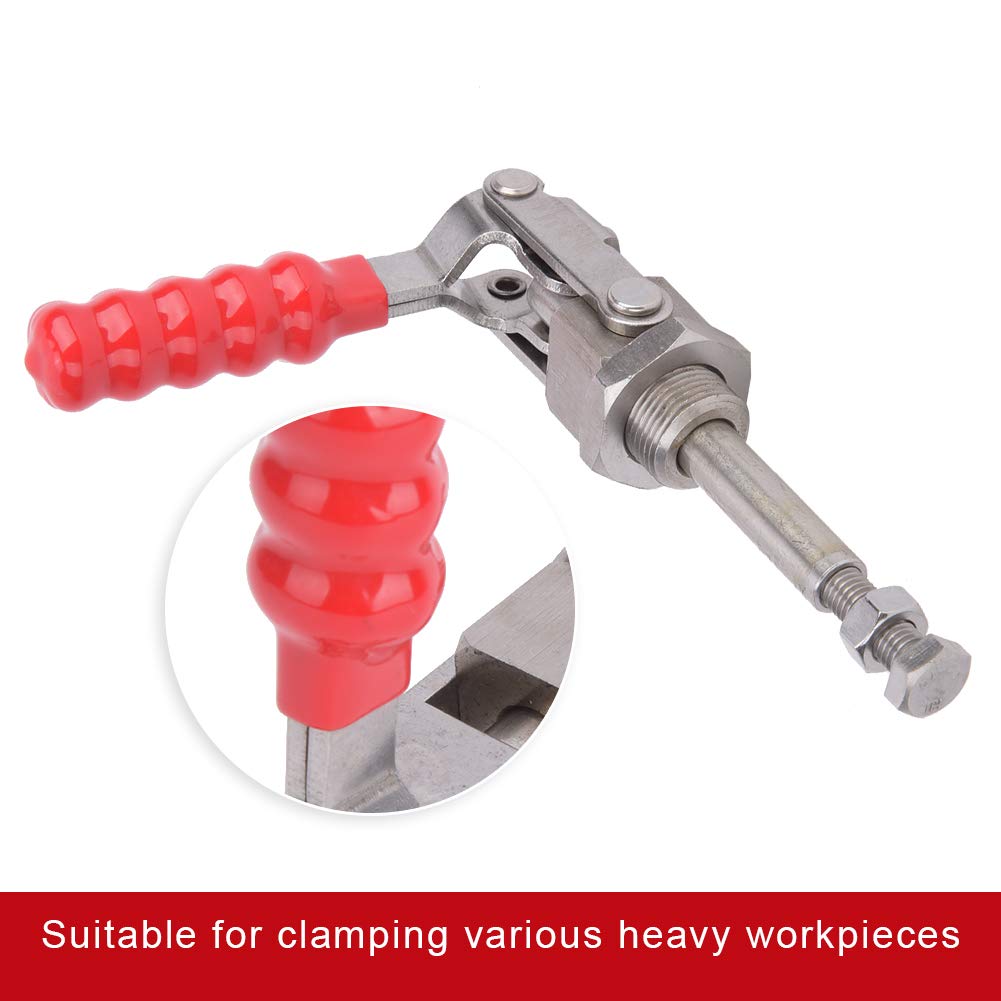 Saluaqui Morsetto a Levetta Push-Pull 136 Kg Inox 180°